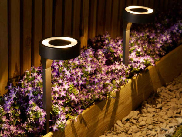 2-Pack Solar Tuinlampen Modern - Vandaag 2+2 GRATIS! ...