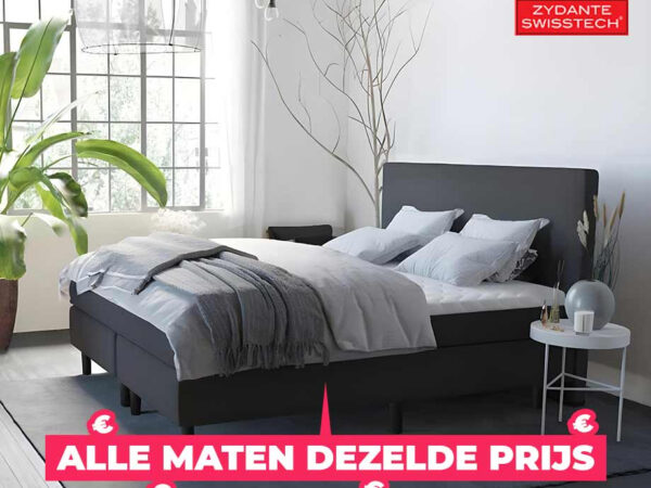 Boxspringset Met Geïntegreerde Topper - Alle Maten Dezelfde Prijs! ...
