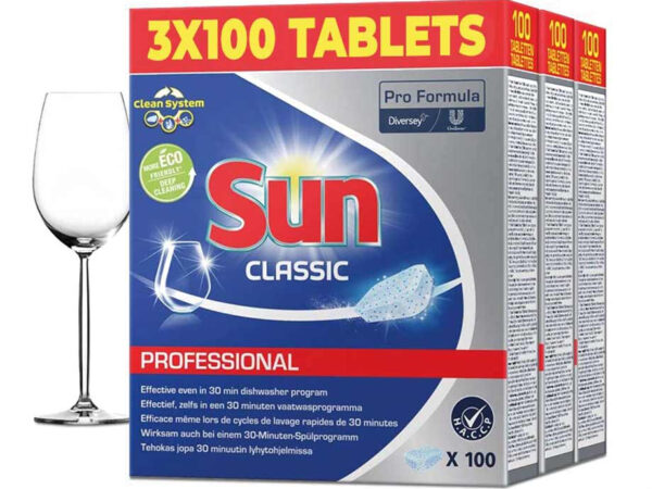 Sun Vaatwastabletten Classic - Vandaag 100+200 Tabs GRATIS! ...