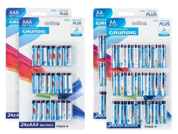 Batterijen Grundig - Vandaag 24+24 GRATIS! ...