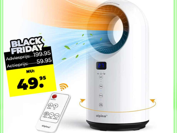 Keramische Ventilatorkachel Met Timer En Afstandsbediening - Voordelig En D ...