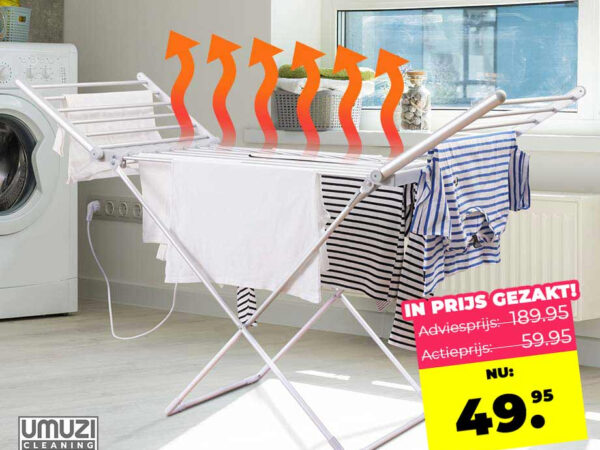 Energiezuinig Elektrisch Droogrek - Snel Drogen Zonder Hoge Kosten! ...