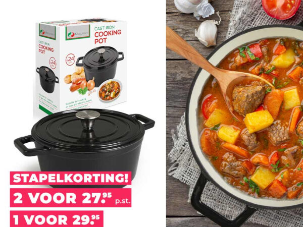 Gietijzeren Braadpan Geëmailleerd - Een Pan Voor Het Leven! ...