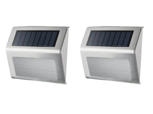 Hofftech LED Solar Wandlampen - 2 stuks