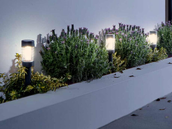 3-Pack RVS Solar Tuinlampen - Geeft Gezellig Warm Wit Licht! ...