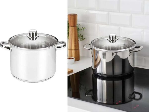 Michelino Soeppan 1.5L - RVS - Vaatwasserbestendig - Zilver