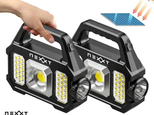 XL Draadloze Werklamp Met Zonne-Energie - Vandaag 1+1 GRATIS! ...