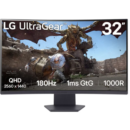 UltraGear 32GS60QC-B Curved Gaming monitor