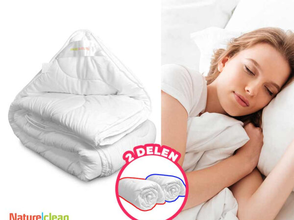 4-Seizoenen Dekbed Twee Delen Met Drukknoopjes - Altijd De Perfecte Tempera ...