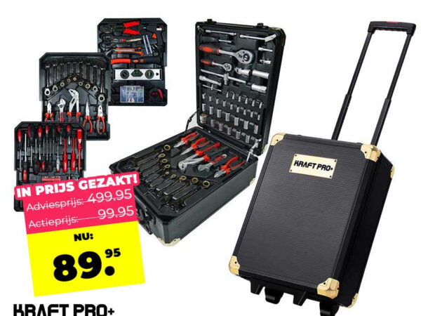 599-Delige Gereedschapstrolley Gold - Extreem Uitgebreide Set Van Hoge Kwal ...