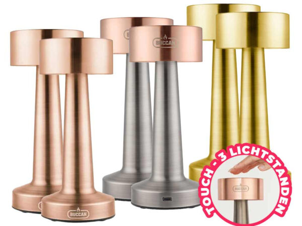 Buccan Dumbbell Oplaadbare Tafellamp - Vandaag 1+1 GRATIS! ...