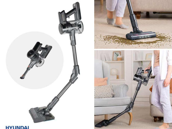 Hyundai Draadloze Steelstofzuiger Flexi Mop Pro - Met Dweilmodule En Knikst ...