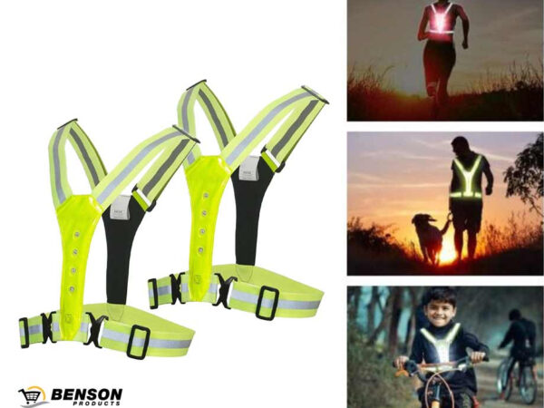LED Verlicht Veiligheidsvest - Vandaag 1+1 GRATIS! ...