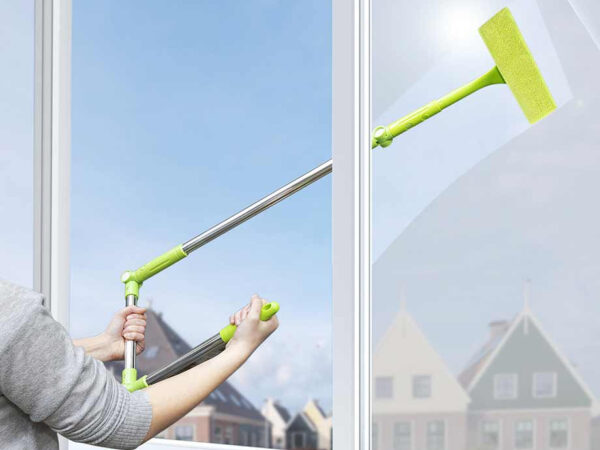 Lange Raamwisser Met Vouwbare Steel - Maak Vensters Eenvoudig Schoon! ...