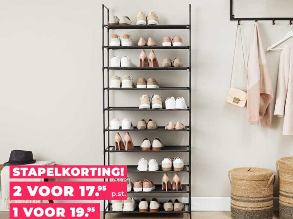 Schoenenrek 10-Laags - Berg Alle Schoenen Netjes Op! ...