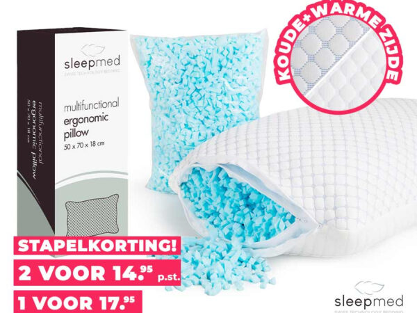 Aanpasbaar Ergonomisch Kussen - Verbeterd Je Slaaphouding! ...