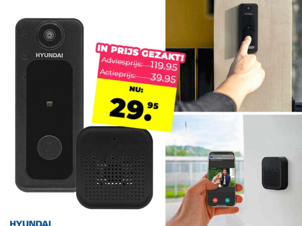 Hyundai Home Smart Videodeurbel - Beveiliging En Meer Gemoedsrust! ...