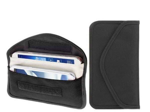 Telefoontas met RFID blocking voor o.a. iPhone en Samsung