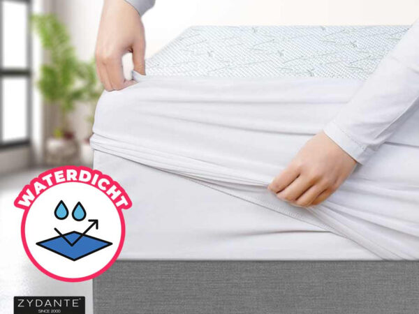 Waterdichte Matrasbeschermer Ademend Bamboe - Vandaag 1+1 GRATIS! ...