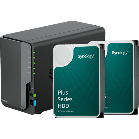 DS224+ incl. 2x HAT3300-4T 4 TB harde schijf