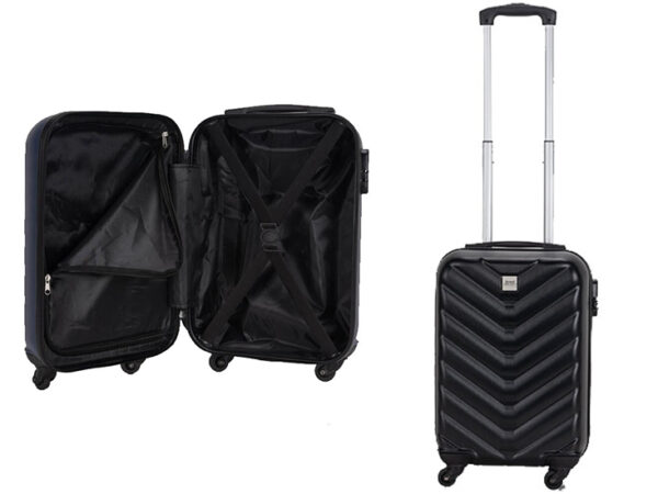 Sunset Luggae Handbagagekoffer - Reiskoffer - Trolley - Zwart