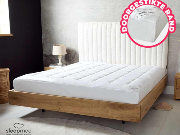 Doorgestikte Premium Matrastopper - Biedt Extra Comfort En Bescherming Voor ...