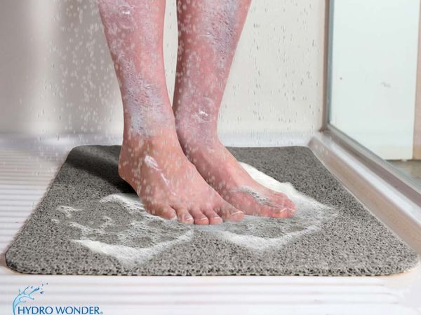 Hydro Wonder Badmat Grijs - Waterdoorlatend En Anti-Slip! ...