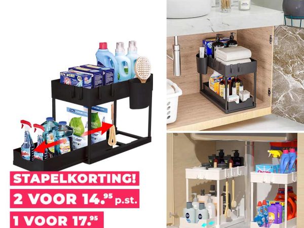 Uitschuifbare Organizer - Meer Handige Ruimte In Kastjes! ...