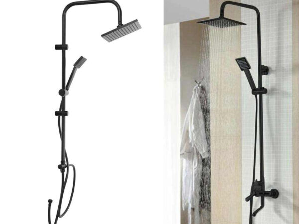 Hotel Regendouche Met Handdouche Mat Zwart - Luxe Douchen! ...