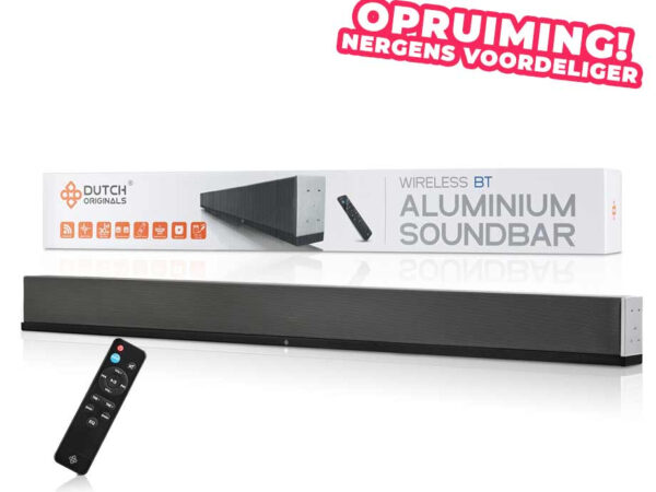 Soundbar Aluminium Dutch Originals - NERGENS ZO VOORDELIG! ...
