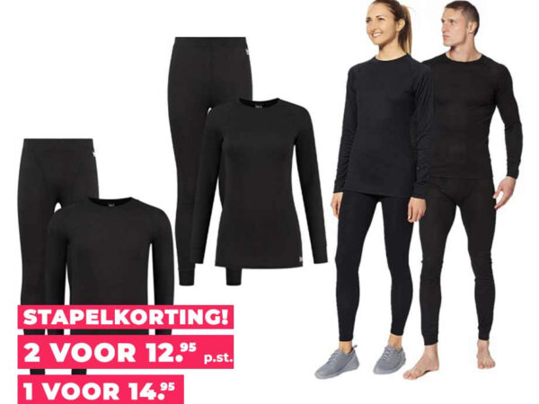 Heat Essentials Thermokleding Voor Dames Of Heren - Een Extra Laag Warmte! ...