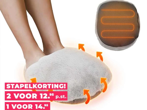 Verwarmd Voetenkussen USB - Altijd Warme Voeten! ...