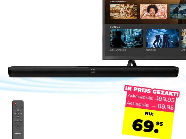 FlinQ Play Soundbar - Beleef TV & Muziek Als Nooit Tevoren! ...