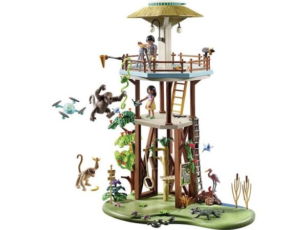 PLAYMOBIL Wiltopia Onderzoeksstation met kompas - 71008