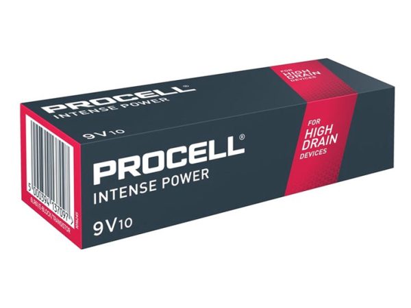 Duracell Procell Intense Alkaline 9V - 10 stuks