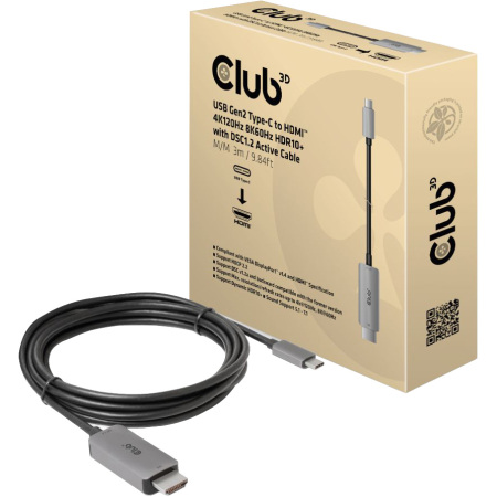 USB Gen2 Type-C naar HDMI