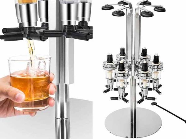 Nonna drankdispenser 6 flessen - Bar butler - Drank & Shot dispenser - Carroussel