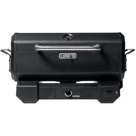 Draagbare houtskoolbarbecue en -rookoven
